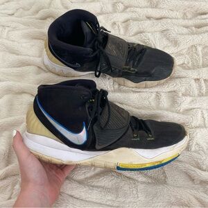 Nike Kyrie 6 Shoes Shutter Shades Black Soar Glow In Dark in basketball Sz 12